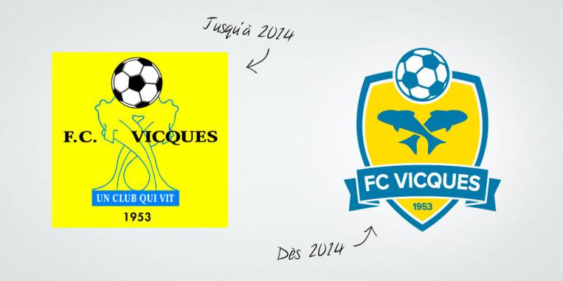 Nouveau logo FC VIcques