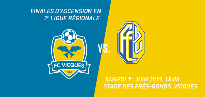 Finales d'ascension : FC Vicques - FC Länggasse